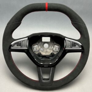 Skoda Octavia / Fabia / Rapid / Superb Sports Multifunction Steering Wheel Black OEM 565064241BCXA