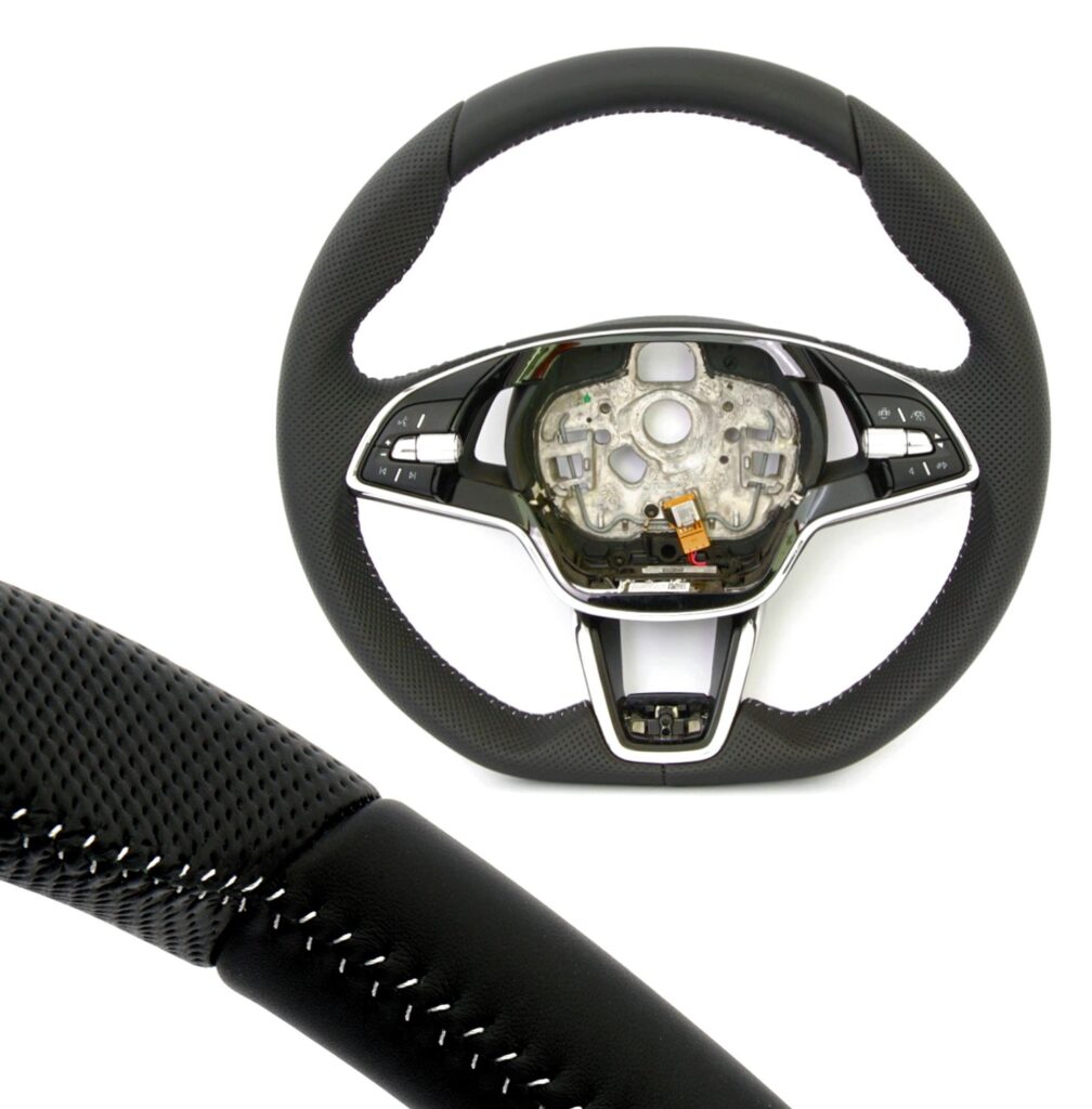 Skoda Octavia / Kodiaq / Karoq Sports Steering Wheel OEM 5E3419093BSVKL
