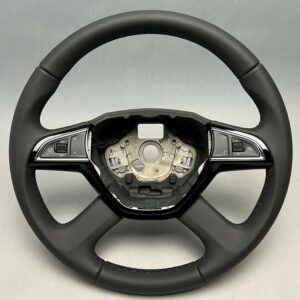 Skoda Octavia III 5E Multifunction Steering Wheel Black OEM 5E0419091RMBJ