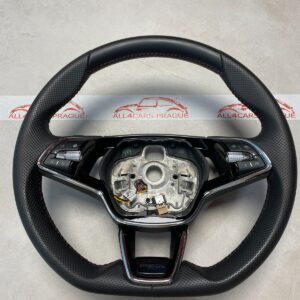 Skoda Superb / Kodiaq Heated Sports Multifunction Steering Wheel Black OEM 5E3419093BB