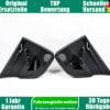 Skoda Octavia III 5E Left / Right Door Panel Set Black