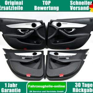 Mercedes C-Class S205 Door Panel Set Black OEM A2057204727
