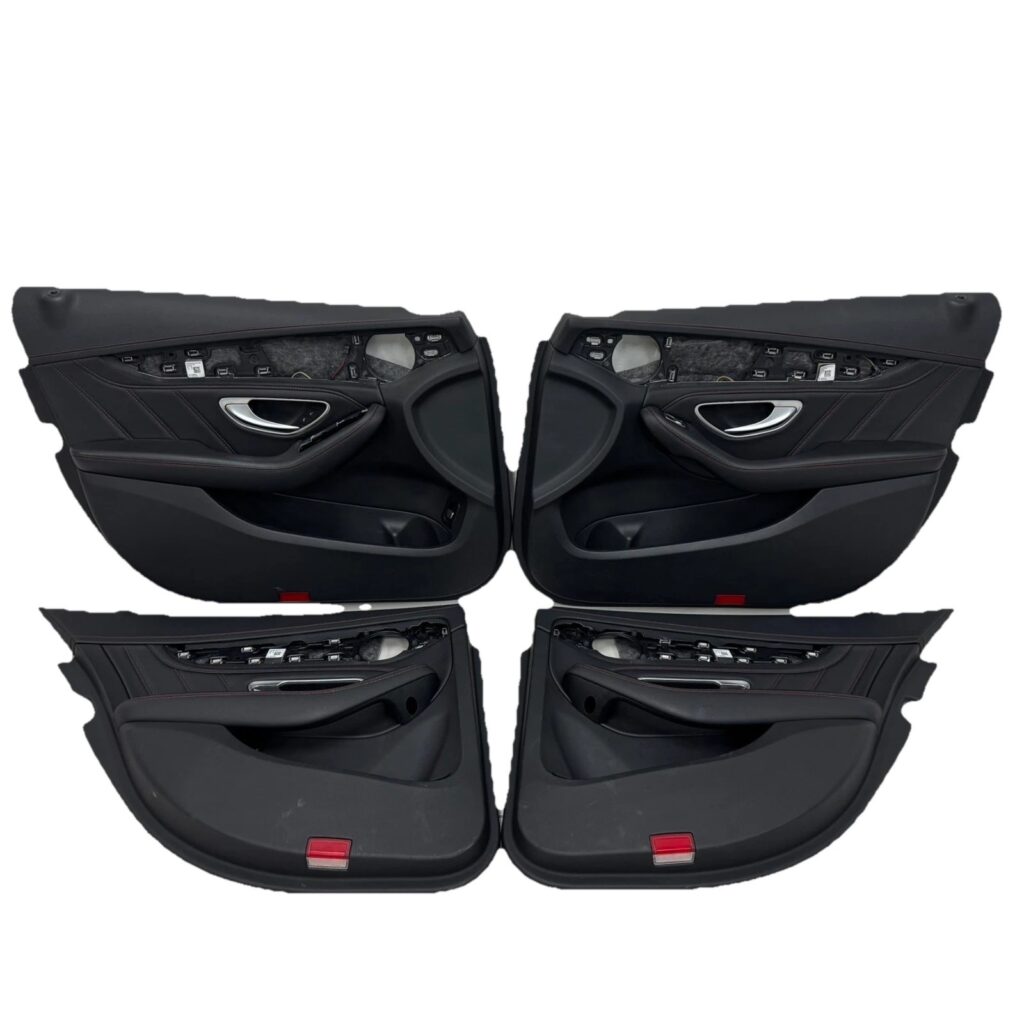 Mercedes C-Class S205 Door Panel Set Black