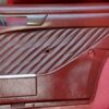 Mercedes S-Class SE W126 Door Panel Set Red OEM A1267301663 / A1267307963 / A1267308063 / A1267301563