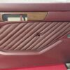 Mercedes S-Class SE W126 Door Panel Set Red OEM A1267301663 / A1267307963 / A1267308063 / A1267301563