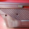 Mercedes S-Class SE W126 Door Panel Set Red OEM A1267301663 / A1267307963 / A1267308063 / A1267301563