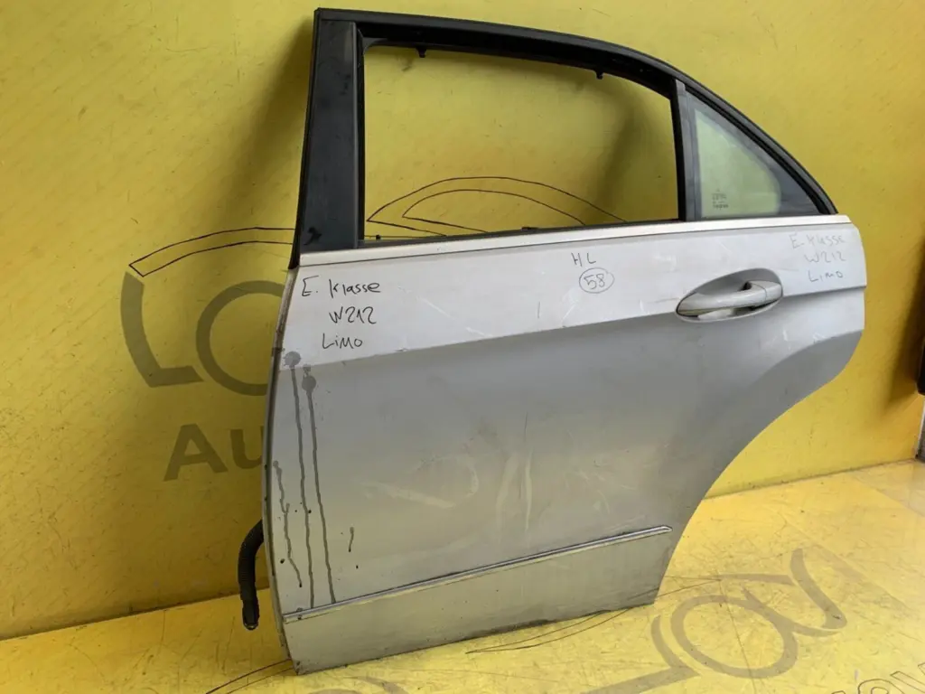 Tür hinten links — Mercedes E-Klasse W212 — silber