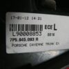 Porsche Cayenne 958 / 92A Rear LED Tail Light Set Dark-tinted OEM 7P5945093R / 7P5945094R / 7P5945095N / 7P5945096N