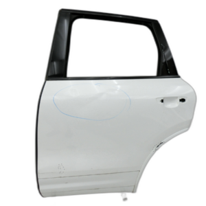 Porsche Cayenne Turbo S 92A Rear Left Door Shell White OEM 95853301100GRV