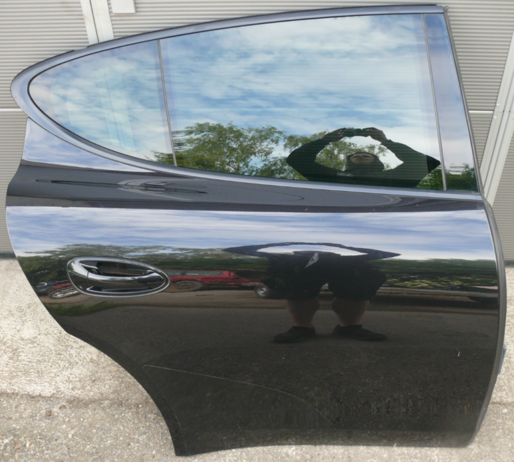Porsche Panamera 970 Rear Right Door Black
