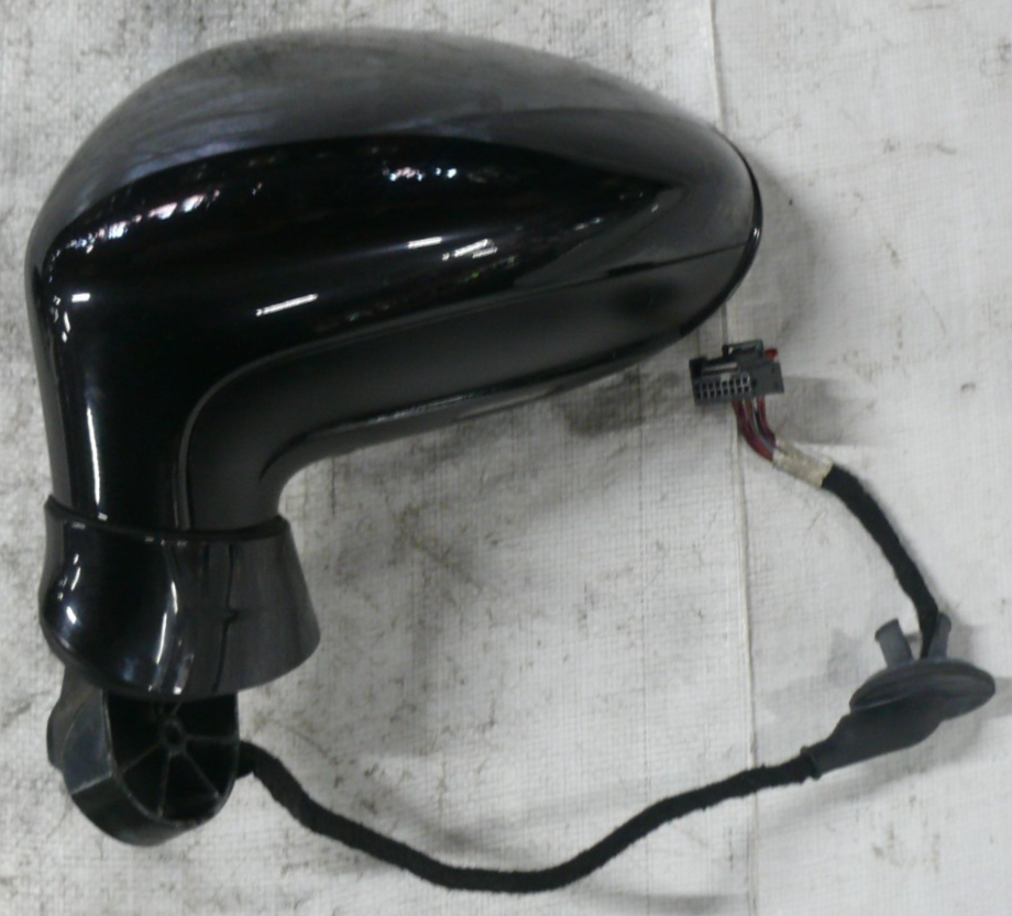 Porsche Panamera 970 Left Side Mirror Black