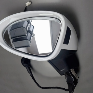 Porsche Macan 95B Left Side Mirror Carrera White OEM 95B857507F