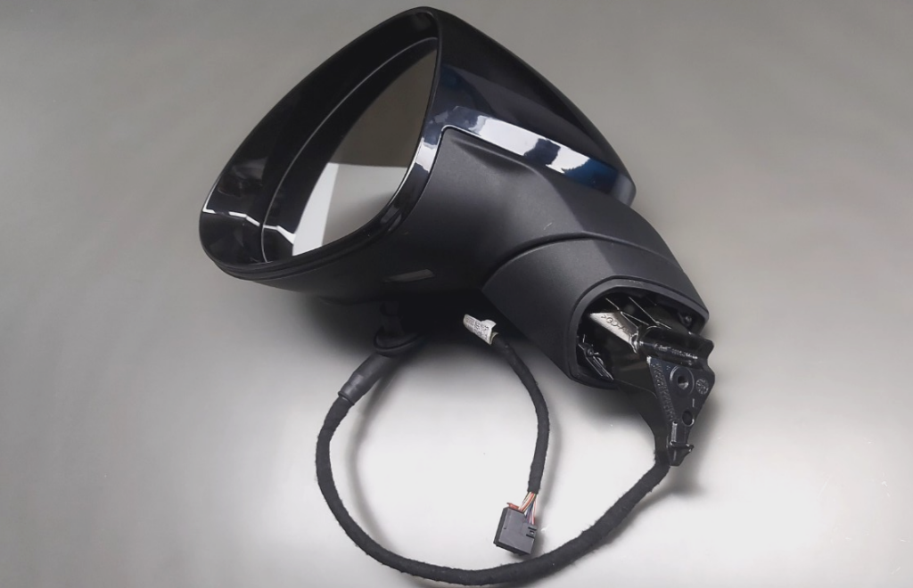 Porsche Cayenne 9Y Left Side Mirror Deep Black