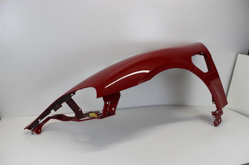 Porsche Taycan Front Left Fender Red OEM 9J1805625