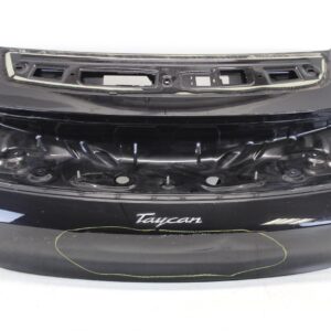 Porsche Taycan 9J1 Rear Trunk Lid Black OEM 9J1827159
