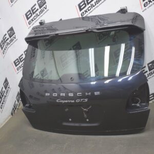 Porsche Cayenne 92A Rear Tailgate Deep Black Metallic OEM 95851201105