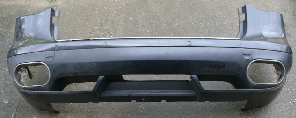 Porsche Cayenne Turbo 9PA / 957 Facelift Rear Bumper Black
