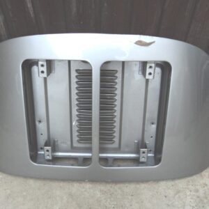 Capot moteur arrière — Porsche 356 Coupé B T6 / C — gris OEM 64451200106