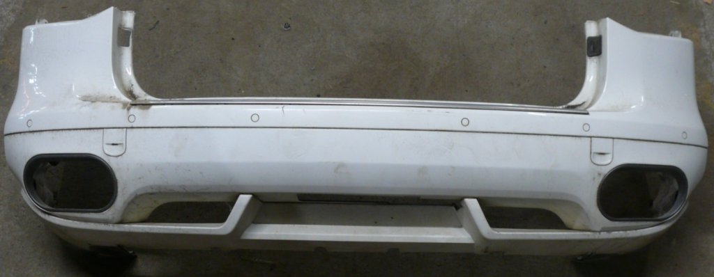 Porsche Cayenne Turbo 9PA / 957 Facelift Rear Bumper White