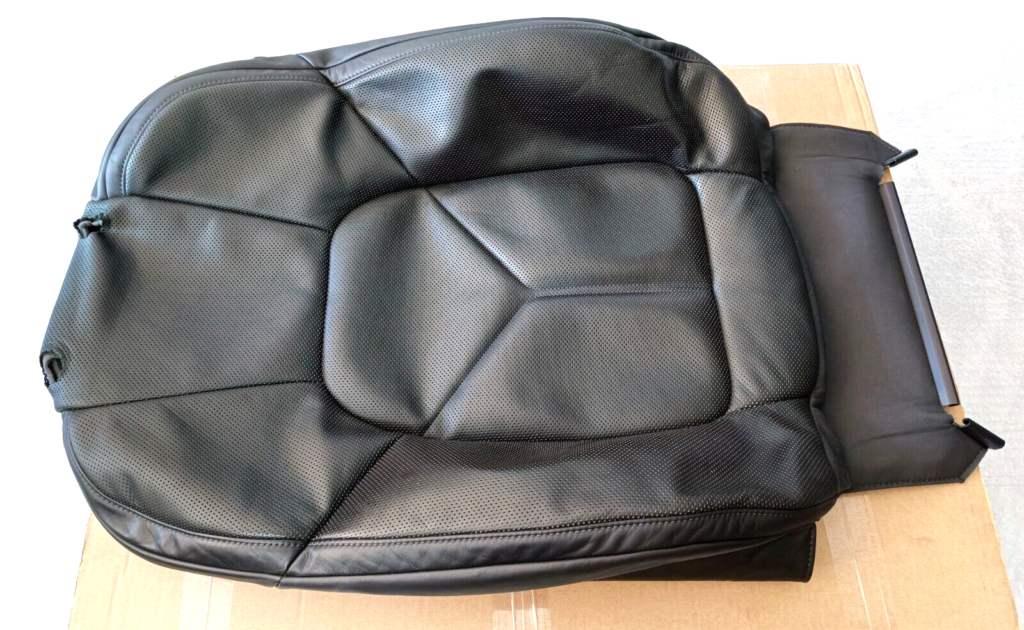 Porsche Macan Seat Cushion Cover Black OEM 95B881805QD0D