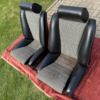 Porsche 911 S / RS Front Sport Seat Set Black
