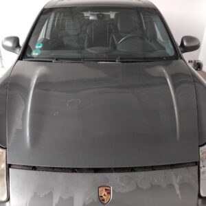 Porsche Cayenne Turbo 9PA Front Hood Titanium Grey Metallic OEM 95551101102GRV