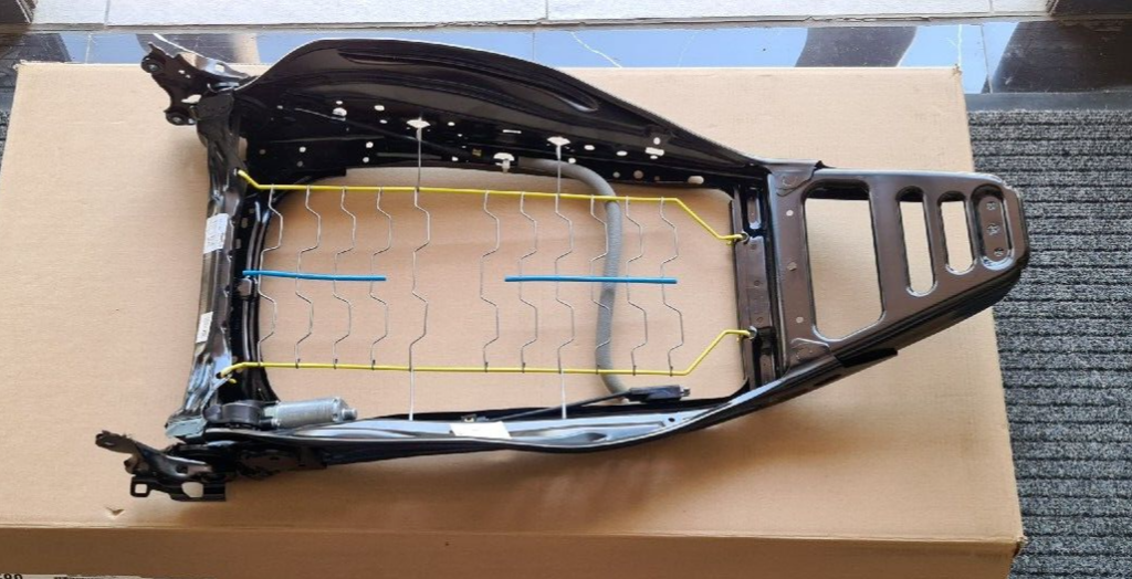 Porsche 718 982 Front Seat Backrest Frame with Motor OEM 982992881511Y