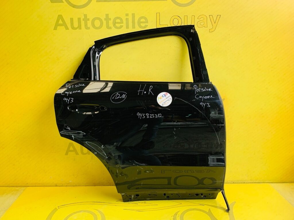 Porsche Cayenne 9Y Rear Right Door OEM 9Y3833312