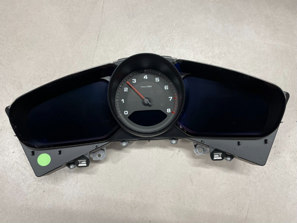 Porsche Cayenne Instrument Cluster Black OEM 9Y0920935A6N3