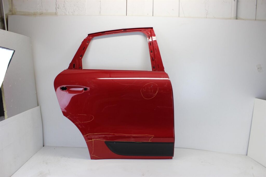 Porsche Macan GTS 95B Rear Right Door Red OEM 95B833312A