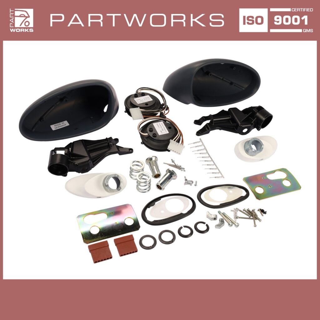 Porsche 911 964 / 993 Left and Right Side Mirror Set