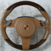 Porsche Panamera 970 Steering Wheel Beige OEM 970347981037T1