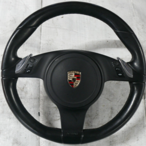 Porsche Cayenne 958 / 92A Steering Wheel Black OEM 7PP419091ADA34