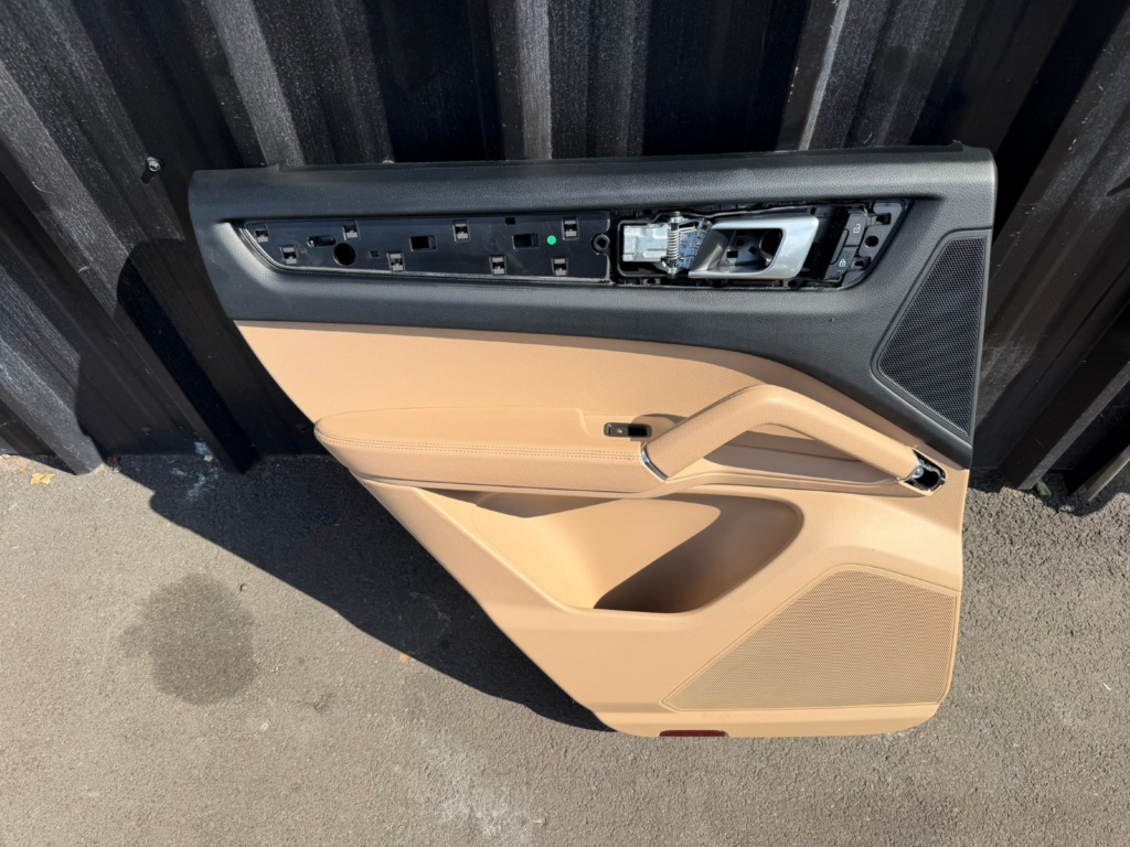 Porsche Cayenne Rear Left Door Panel Mojave OEM 9Y0867307G