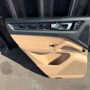 Porsche Cayenne Rear Left Door Panel Mojave OEM 9Y0867307G