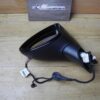 Porsche Cayenne 92A Facelift Left Side Mirror without Glass Black