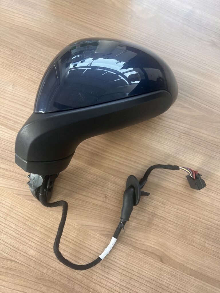 Porsche 911 / Boxster 991.1 / 981 Left Side Mirror Dark Blue Metallic