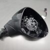 Porsche Cayenne Right Side Mirror without Glass Deep Black Metallic OEM 9Y2857508P