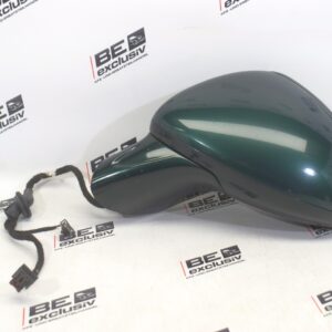 Porsche Cayenne S 92A Left Side Mirror Jet Green Metallic OEM 95873152710