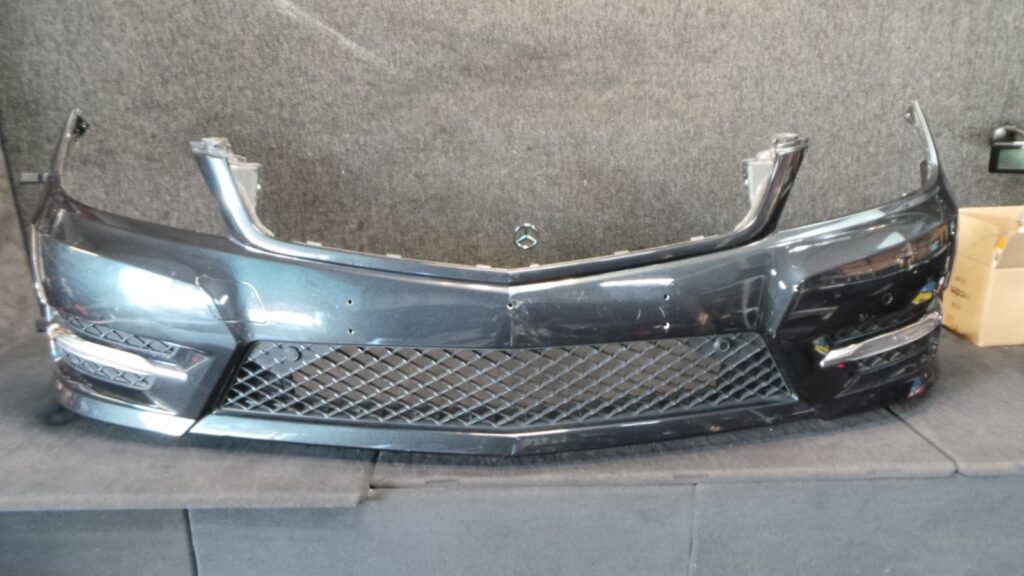 Mercedes C-Class W204 Front Bumper Black