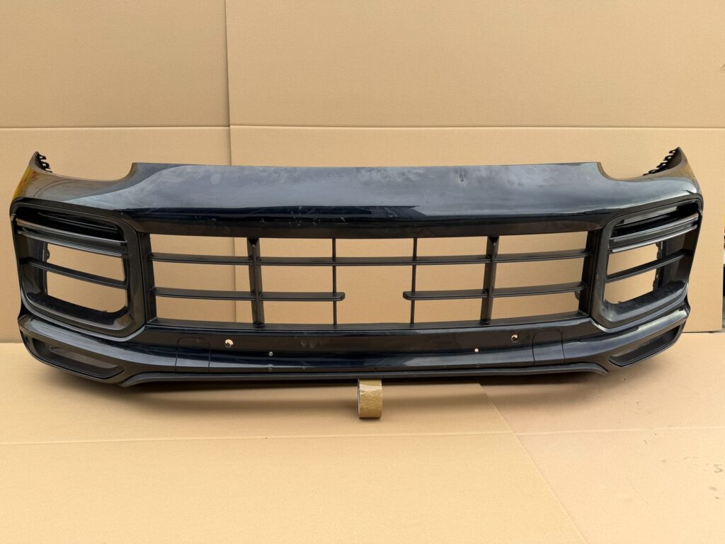 Porsche Cayenne Turbo 9Y Front Bumper Black