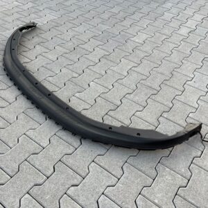 Porsche 911 Turbo 991 Front Bumper Spoiler Lip Black OEM 991505357041E0