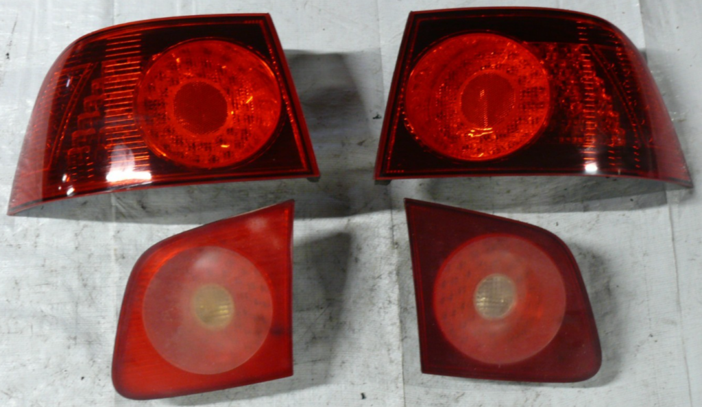 Volkswagen Phaeton 3D GP1 Rear Left / Right LED Inner / Outer Tail Light Set