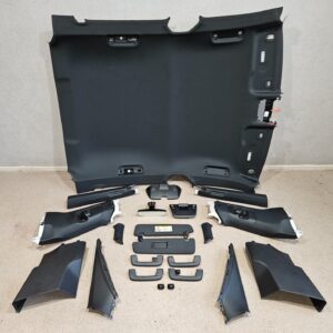 Porsche Taycan 9J1 Headliner Set Black