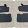 Porsche Taycan 9J1 Headliner Set Black