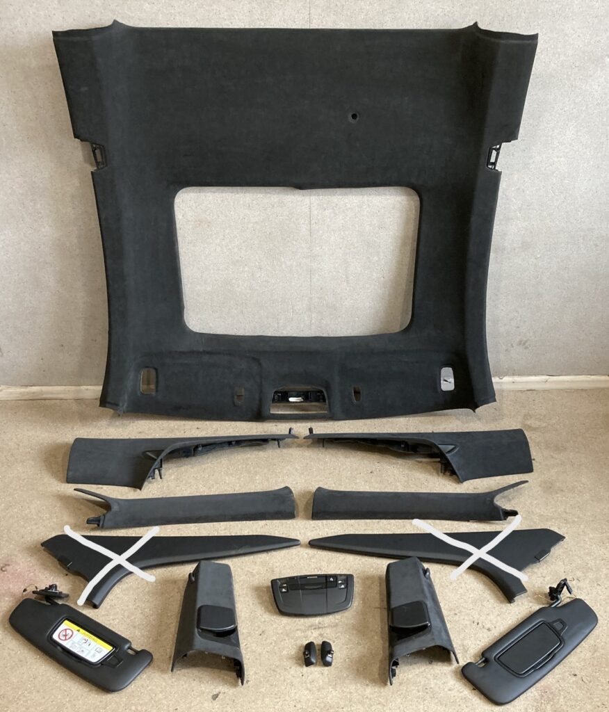 Porsche 911 991 Headliner Set Black OEM 99155509118