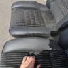 Porsche 911 / 924 / 944 Seat Set Black