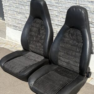 Porsche 911 / 924 / 944 Seat Set Black