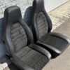 Porsche 911 / 924 / 944 Seat Set Black