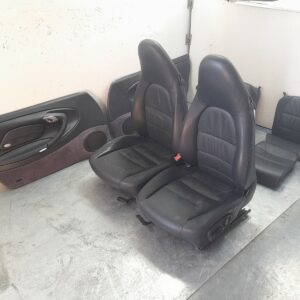 Porsche 911 996 Seat Set Grey OEM 99652116103ERZ